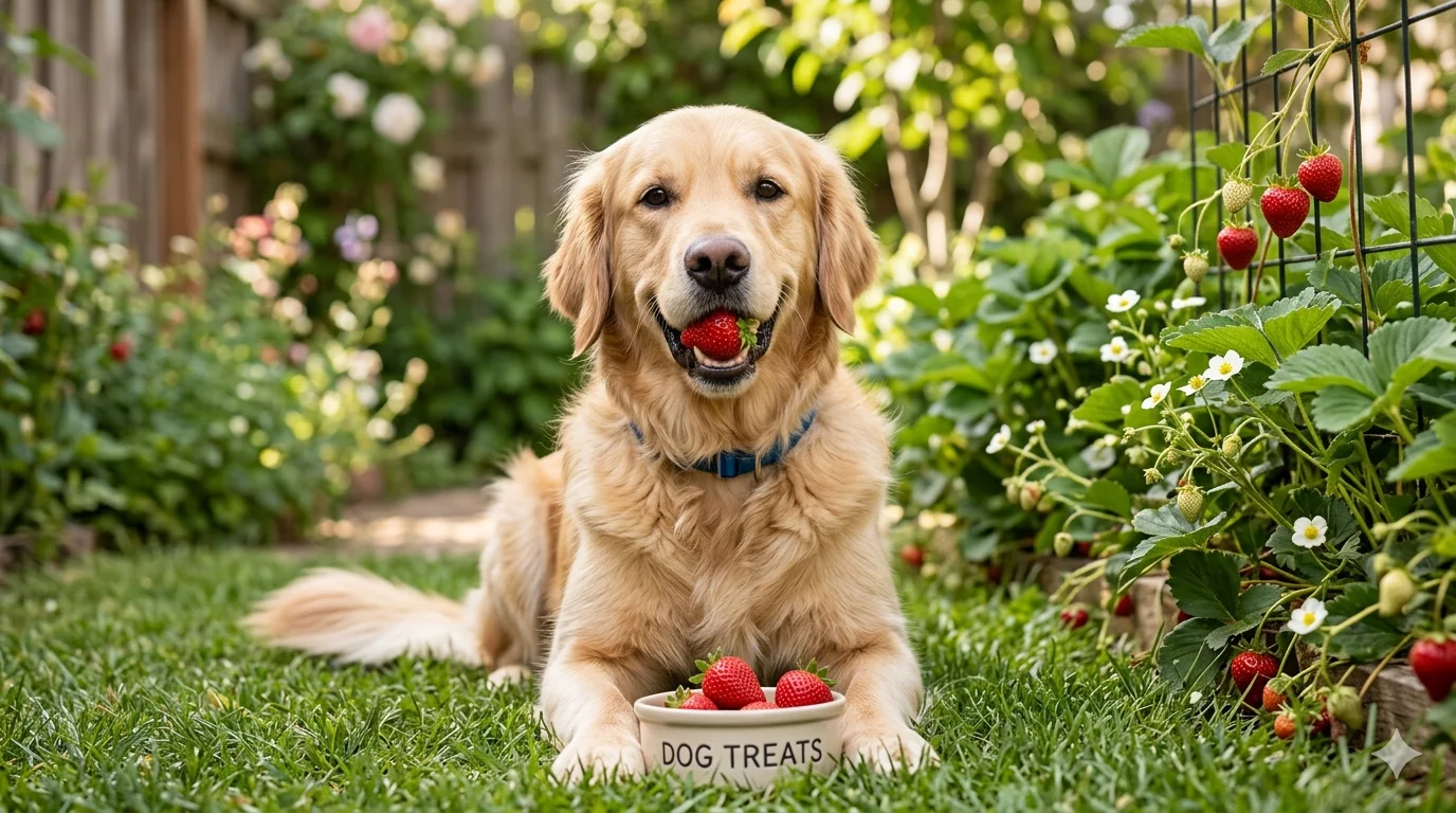 can dogs eat strawberries